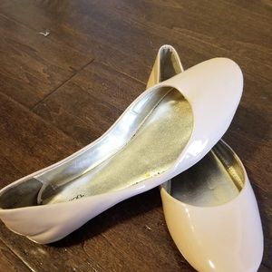 Pink ballerina flats